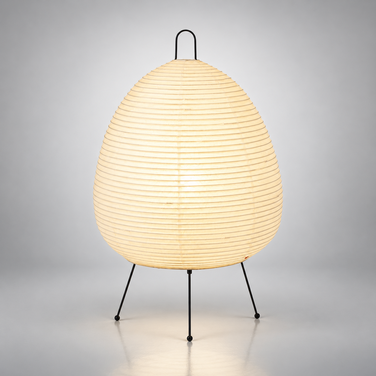 Lampe Tomoru à silhouette goutte en papier – vue principale