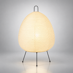 Lampe Tomoru à silhouette goutte en papier – vue principale