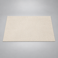 Tapis Sazanami crème à motif de vagues en relief – vue principale