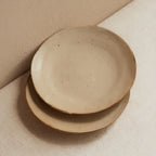 Assiette Mokume en grès artisanal émaillé – vue complémentaire 3
